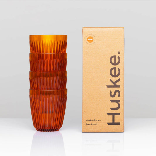 Amber Huskee Renew 8oz Mugs (Four)