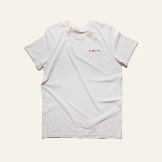 Oat White Organic Tee